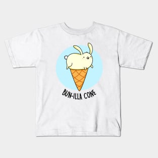 Bunilla Cone Food Pun Kids T-Shirt